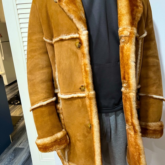Men’s Pat Garrett Sickafus genuine Sheepskin coat size 42. Great condition. - Picture 6 of 9